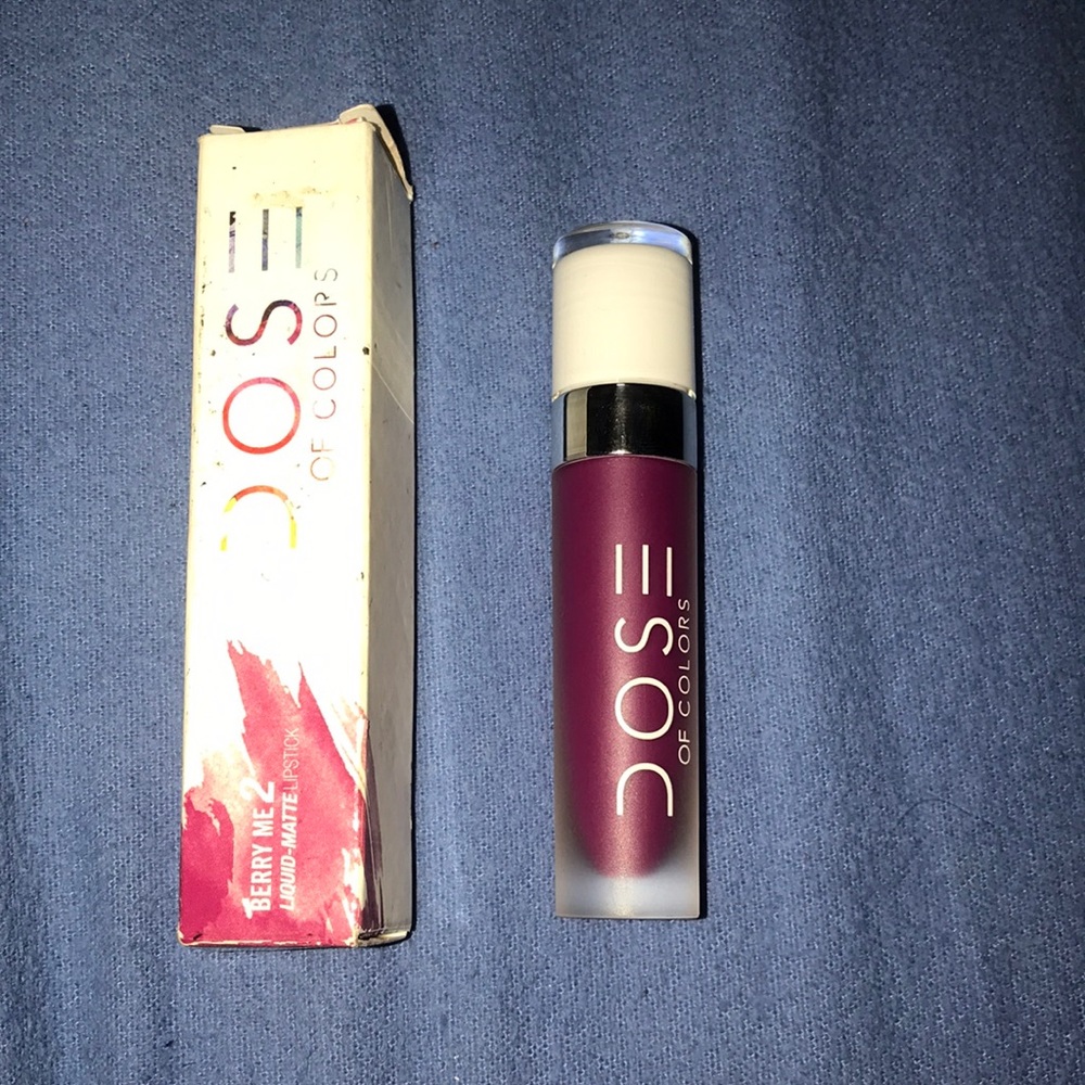 Dose of Colors Liquid Lipstick in Berry Me 2